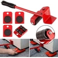 thumbnail image 1 of Accesorio de elevación YONGSHENG kit para mover muebles pesados 1 varilla de elevación y 4 ruedas móviles hasta 300 kg, 1 of 5