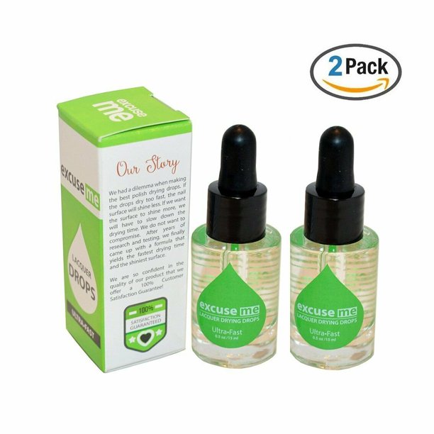 Karlash Excuse Me Nail Polish Ultra Fast Drying Drops 0.5 oz 15ml