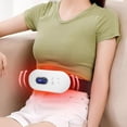 thumbnail image 2 of Portable Heating Pad,Heat Pad for Back Portable Heating Pad Heating Pad for Back with 3 Heat and 9 Vibration Massage Modes Portable Fast Heating Belly Wrap Belt for Women Back Heating Pad, 2 of 9