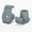 Gray(1 1/8"), variant on SupreGear Walker Ski Glides for Folding Walkers 1-1/8 Inch Metal Insert Caps 2-Pack Black