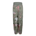 thumbnail image 3 of WILLBEST Pantalones Casuales de Mujer Pantalones Harén Fluidos con Diseños Estampados para Uso Diario Ideales para La Comodidad de Primavera, Verano y Otoño Chica, 3 of 5