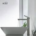 thumbnail image 2 of Kibi Cubic Single Handle Bathroom Vessel Sink Faucet, 2 of 3