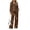 Autumn Owl Mushroom, variant on DISNIMO Lounge Sets Christmas Tree Sweatsuits V Neck Tracksuits for Fall with Quarter Zip Flowy, Size S