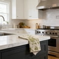 thumbnail image 4 of weibbin Superfine Fiber Kitchen Cleaning Cloth Floral Pattern Absorbent Non Shedding for Dishes 4PCS, 4 of 6