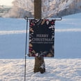 thumbnail image 2 of Merry Christmas and Happy New Year Garden Flag, Double-Sided Flag for Homes, 12 x 18 Inch, 2 of 3