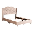 thumbnail image 3 of Joy Jewel Beige Tufted Full Panel Bed, 3 of 5