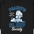 thumbnail image 3 of Peanuts - Peanuts Sleep Society - Men's Crew Neck Fleece Pullover, 3 of 6