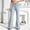 *Light Blue, variant on Women's High Waist Flare Jeans,Stretchy Bell Bottom Denim Pants with Pockets Light Blue,Women's Plus M