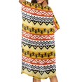 thumbnail image 4 of HELLHERO Polyester Long Kimono Swimsuit Cover Up for Summer Lightweight Free Size Bathing Suit Cover Up Geometric Stripes, 4 of 6