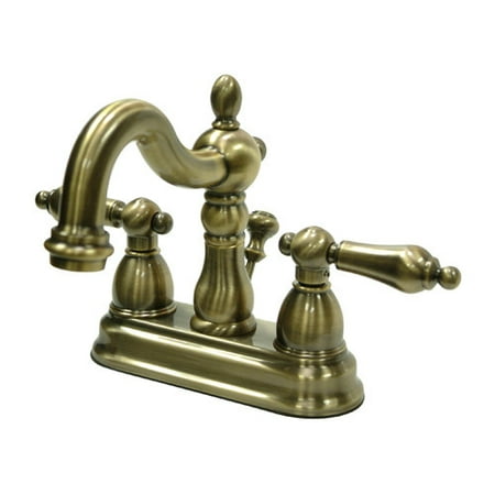 UPC 663370039379 product image for Kingston Brass KB1603AL Two Handle 4 Centerset Lavatory Faucet with Retail Pop-u | upcitemdb.com