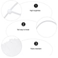 thumbnail image 4 of BRIGHTFUFU 1000Pcs Small Wire Cable Tie For Fixing Objects Securely, 4 of 8