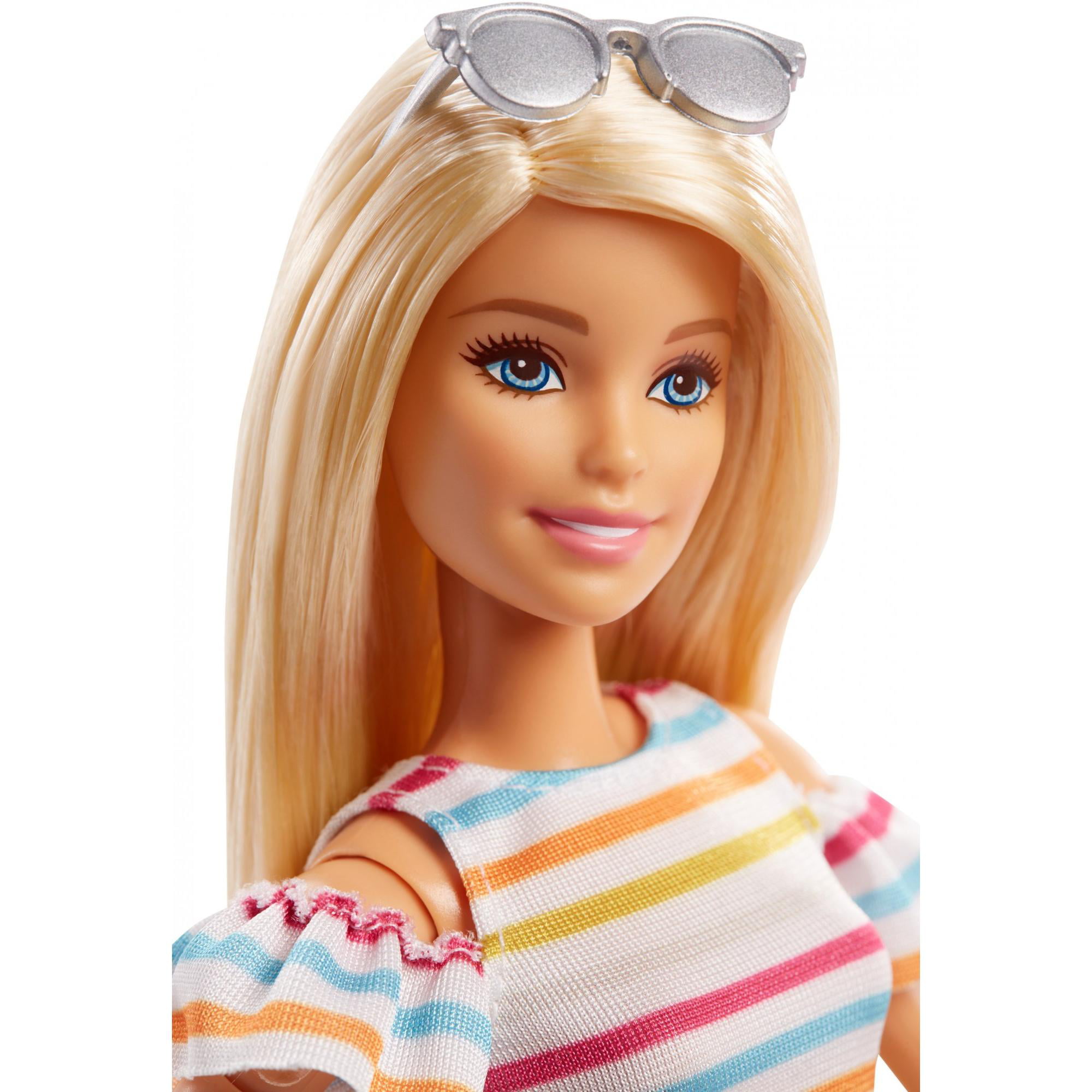 barbie doll blonde hair