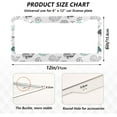 thumbnail image 3 of Cartoon Whales License Plate Frame - 2 Pack Universal Stainless Steel License Plate Holder with Screws & Chrome Caps, 2 Holes Car License Plate Cover for US Vehicles Decorative, 3 of 7