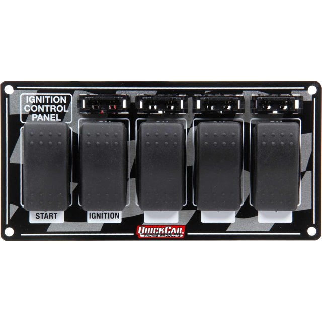 Ignition Panel w/ Rocker Switches & Fuses