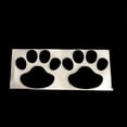 thumbnail image 1 of Dog Paw Footprint Sticker Car Emblem Decal Decoration Paw Car Sticker Dog Footprint Car Decals Car Stickers 2pcs Universal PVC Dog Paw Footprint Sticker Car Emblem Decal Decoration, 1 of 1