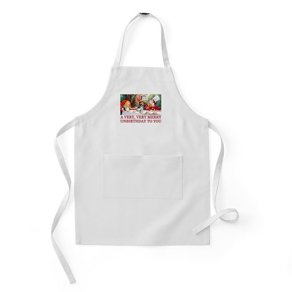 CafePress - ALICE_UNBIRTHDAY_RED - Kids Apron