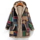thumbnail image 4 of Puntoco Sudaderas con Capucha De Algodón Y Lino para Mujer Otoño Invierno Chaqueta De Lana Sudaderas con Capucha Informales Forro Grueso Puntoco Puntoco-1, 4 of 7