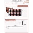 thumbnail image 4 of Kokovifyves Cosmetic Makeup Fashion and 40-color Eyeshadow with Eyeshadow Brush, 4 of 6