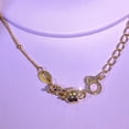 thumbnail image 5 of Necklace Clasps and Closures 14K Gold Plated 925 Sterling Silver Double Round Clasp Jewelry Clasps for Necklaces Bracelet, 5 of 8
