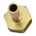 thumbnail image 4 of Acoplador de latón con conexión de púas para manguera, adaptador NPT hembra para agua y aceite combustible., 4 of 5