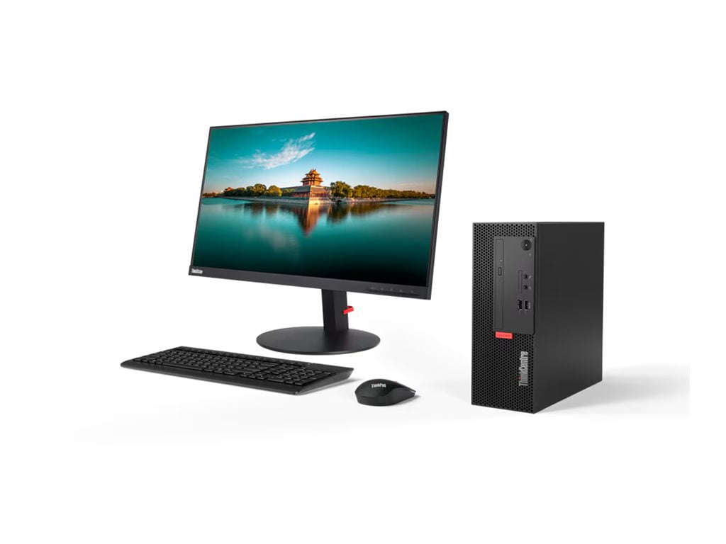 レノボ Lenovo ThinkCentre M7 10e Lenovo ThinkCentre M710e SFF Desktop, Intel Core i3-7100, 4GB