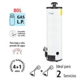 thumbnail image 4 of Calentador de Deposito 80 L Gas LP blanco, 4 of 5