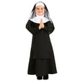 thumbnail image 1 of Toddler Deluxe Nun Costume, 1 of 3