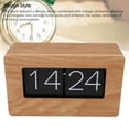 thumbnail image 4 of Reloj Digital Abatible Hacia Abajo, Reloj De Escritorio Minimalista Con Tapa, Vintage Innovador Para Dormitorio, 4 of 8