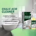 thumbnail image 4 of 3.38 fl oz Oxalic Acid Cleaner Spray, Powerful Rust & Hard Water Stain Remover for Bathroom & Kitchen, Multi-Surface Cleaner for Tile, Porcelain & Concrete with Free Sponge & Cleaning Cloths, 4 of 9