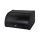 thumbnail image 2 of Caja de pan de acero inoxidable, soporte para pan, contenedor multiusos para bocadillos vintage negro, 2 of 9
