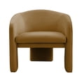 thumbnail image 4 of TOV Furniture Marla Cognac Velvet Accent Chair, 4 of 6