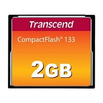Transcend 2GB CF133, CompactFlash Memory Card, 133X, MLC - TS2GCF133