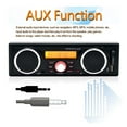 thumbnail image 2 of Car radio MP3 audio playback hands-free stereo FM Supports USB SD AUX audio player built-in 3 speakers ,Easy to Use, 2 of 3