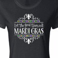 thumbnail image 4 of Inktastic Let the Good Times Roll Mardi Gras Women's T-Shirt, 4 of 5