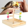 thumbnail image 4 of Durable Solid Wood  Stand,  Training Frame, Smaller Size Birds Cage For  Stand, 4 of 8