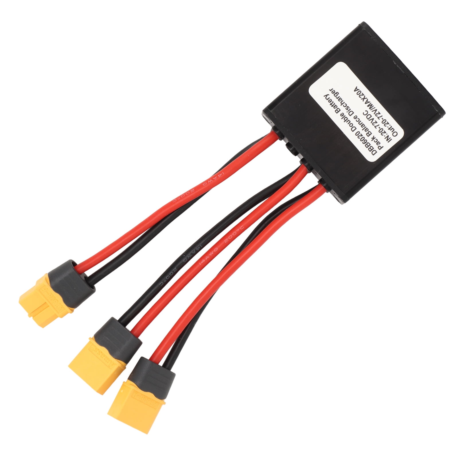 Dual Battery Pack Switch Balancer, 20V72V Double Battery Discharge