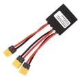 thumbnail image 3 of Adaptateur de Module Parallèle à Double Batterie, Double Convertisseur de Décharge de Batterie XT60 Interface Alimentation Multiple pour Contrôleur 20A, 3 of 8