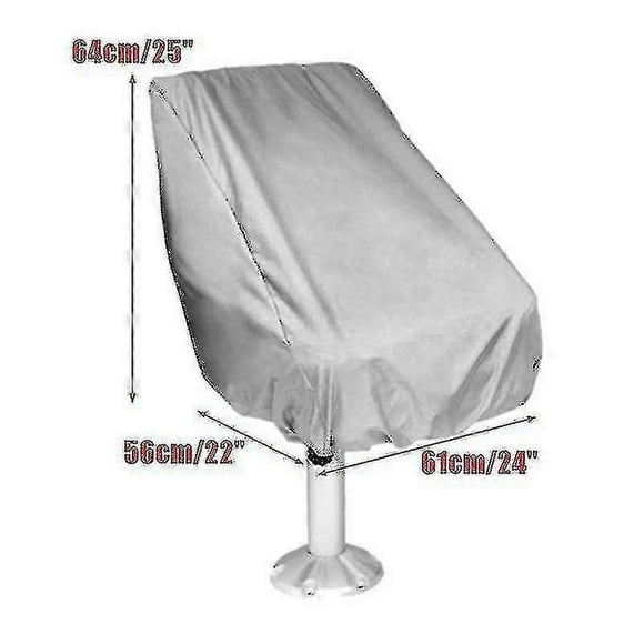 Pack Boat Seat Cover, Outdoor Waterproof Pontoon Captain Boat Bench Chair Seat Cover, Chair Protective Covers High Quality-
