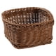 thumbnail image 4 of Cesta de almacenamiento organizadora de plástico tejida para frutas, bandeja decorativa para baño Pequeño, 4 of 8