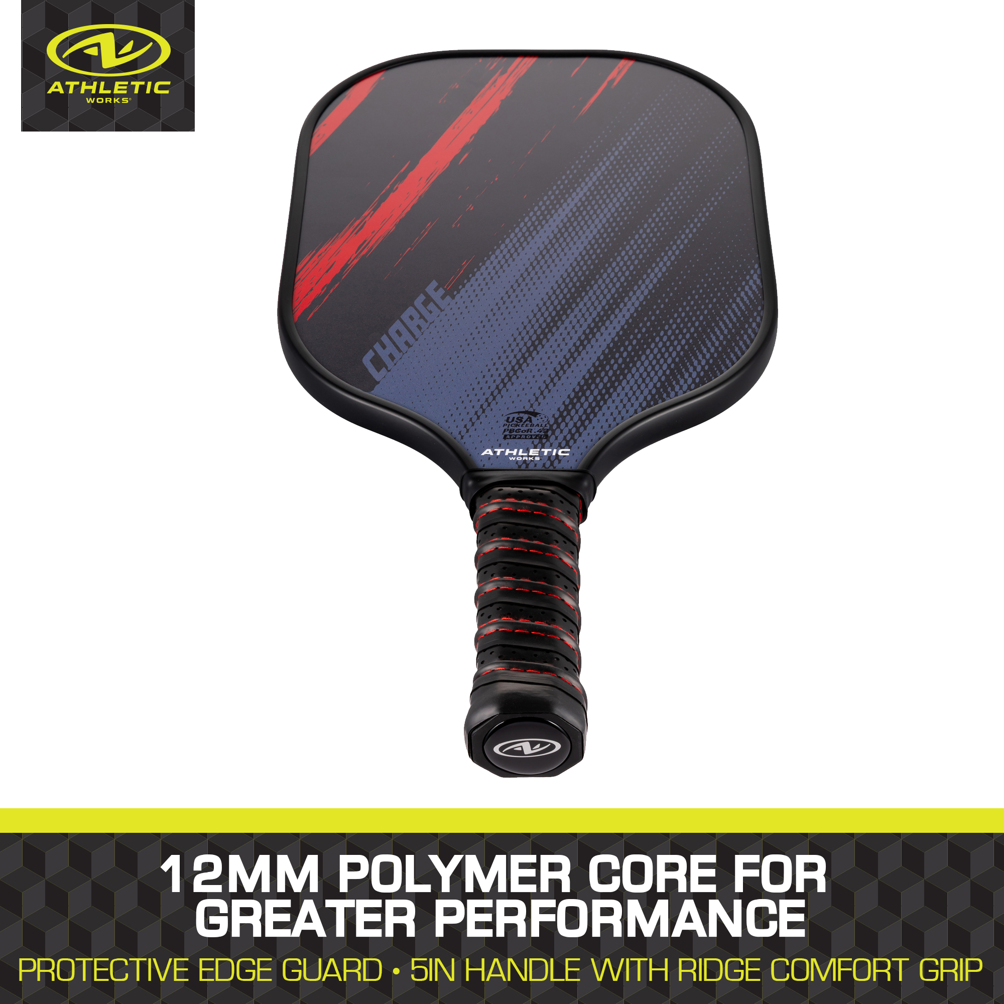 Athletic Works Charge Fiberglass 2-Player Pickleball Set photo 3