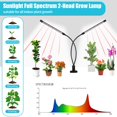 thumbnail image 2 of Luces LED de cultivo Hywyimlait de espectro completo para plantas de interior, 2 of 7