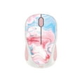 thumbnail image 1 of Logitech Design Collection - Limited Edition - mouse - optical - 3 buttons - wireless - 2.4 GHz - USB Logitech Unifying receiver - cotton candy, 1 of 4