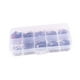 thumbnail image 5 of Juego de 115 eslabones giratorios para pesca con conector de línea de cebo de pesca con enclavamiento a presión, eslabón giratorio de barril rodante, 5 of 8