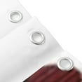 thumbnail image 6 of Red Black Buffalo Check Plaid Christmas Reindeer Merry Christmas Waterproof Fabric Bathroom White Shower Curtain 72"x72", 6 of 7