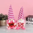 thumbnail image 3 of 2PCS Valentine Gnomes Plush Valentines Day Decoration Valentines Home Table Decor Scandinavian Tomte Elf Gnomes Ornaments Sweet Valentines Day Gifts for Him Her, 3 of 9