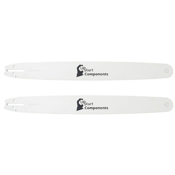 2-Pack 24-Inch Chainsaw Guide Bar Replacement for McCulloch 700 - (24", 3/8", .050", 81 Drive Links)