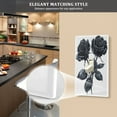 thumbnail image 5 of Two Black Roses Light Switch Cover Switch Plate Outlet Cover Plug Cover for Electrical Outlet, 5 of 6