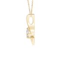 thumbnail image 2 of ANGARA Natural Prong-Set Diamond Bypass Pendant in 14K Yellow Gold for Women (Size-4.1mm| Color-H| Clarity-SI2) | April Birthstone, Anniversary, Jewelry Gift for Women | Natural Diamond Necklace, 2 of 11
