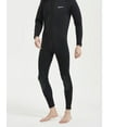 Onepiece Wetsuit Men's Long Sleeves Front Unzipper To Keep Warm Surf