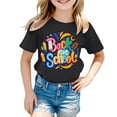 thumbnail image 5 of LILIYA Back To School Shirt Boys Kids Preschool To 5th Grade Regular Fit Short Sleeve Embroidered T-Shirt Kids Cotton Summer Top, 5 of 5